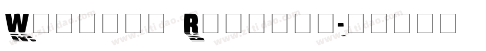Wharmby Regular字体转换